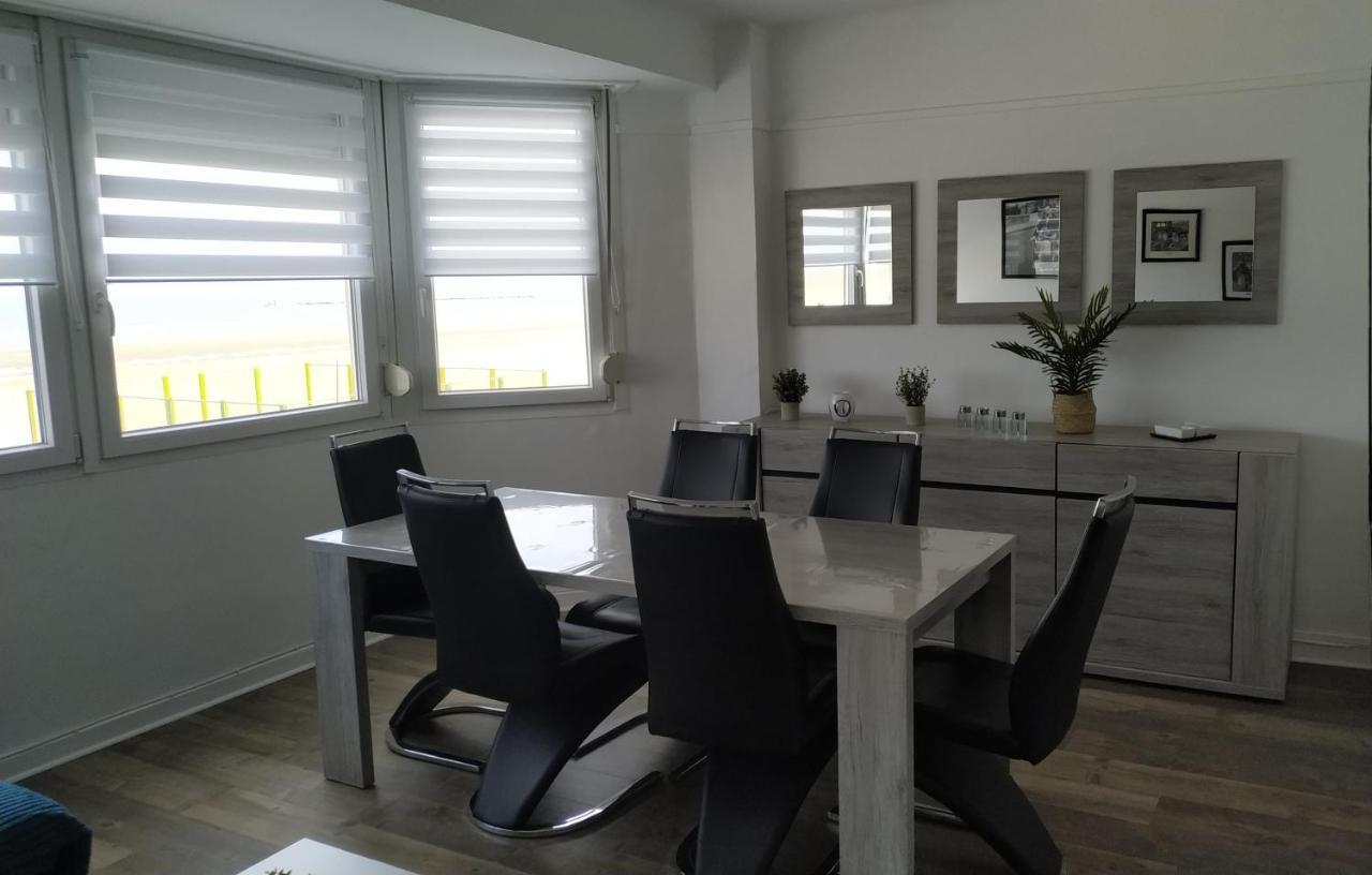 Magnifique Vue Mer Pour Ce T2 Totalement Renove Classe Meuble De Tourisme 3 Etoiles Dunkirk Exteriér fotografie